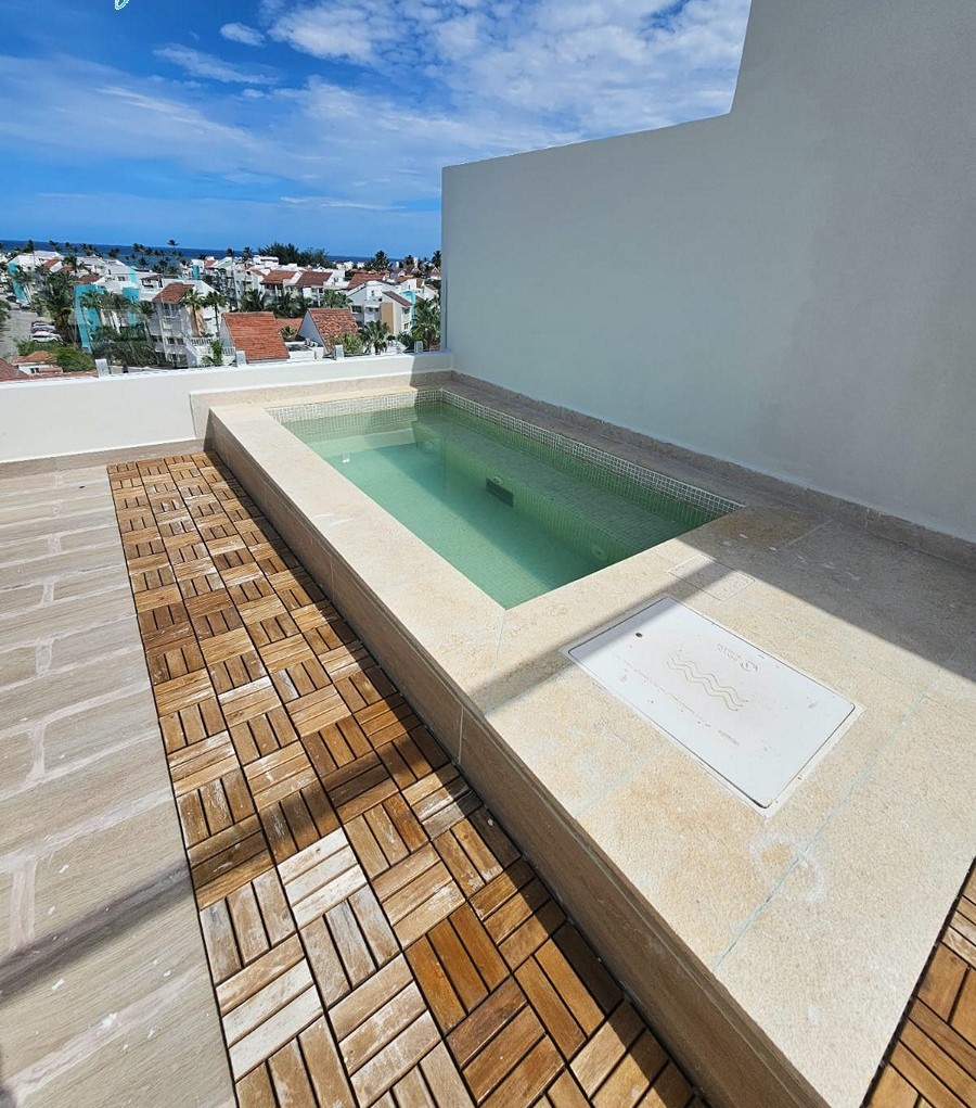FURNISHED 3 BEDROOM OCEAN VIEW PENTHOUSE