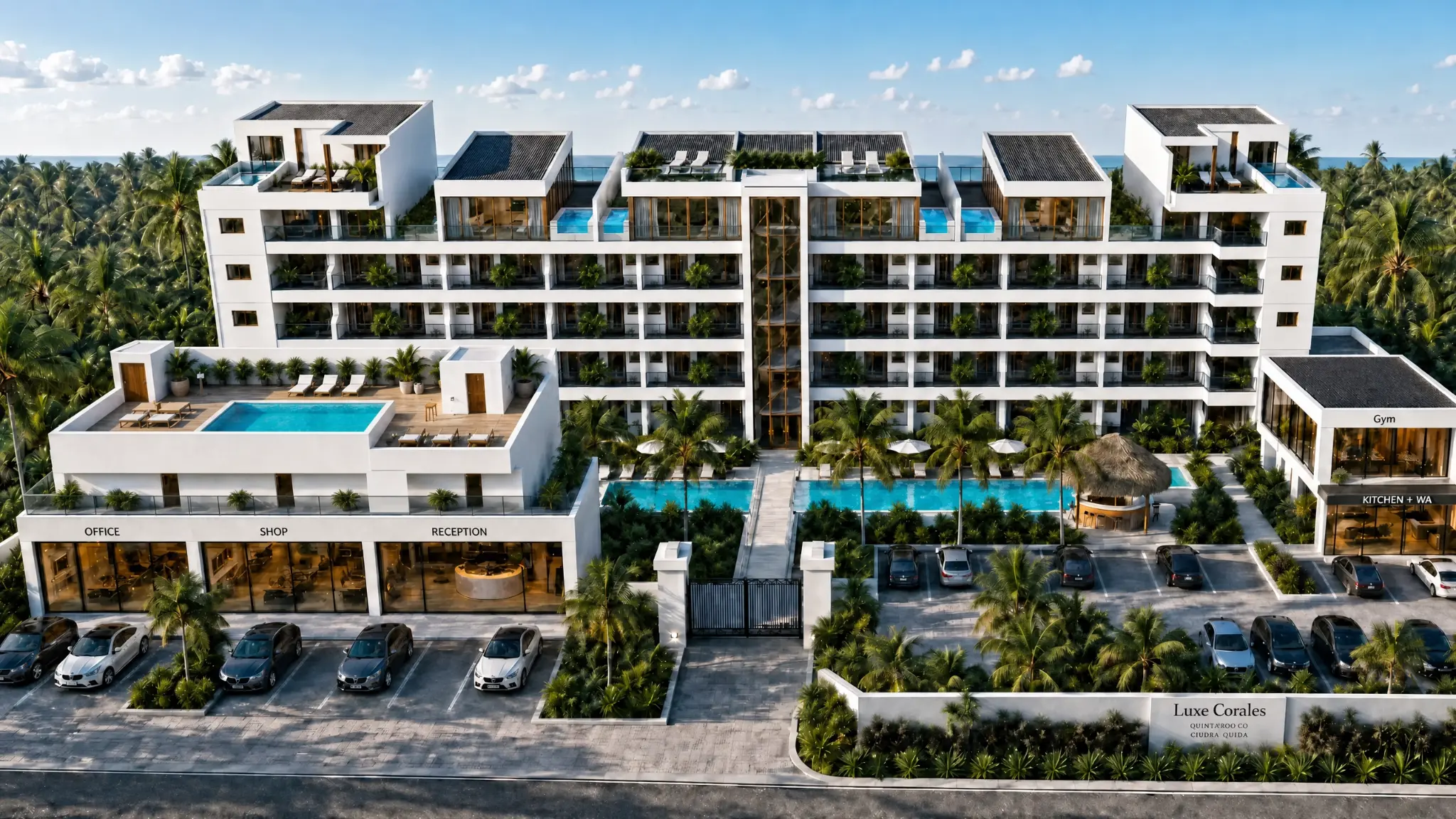 LUXURY 2 BEDROOM PENTHOUSE IN BEACHTOWN AREA