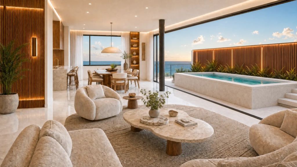 LUXURY 2 BEDROOM PENTHOUSE IN BEACHTOWN AREA